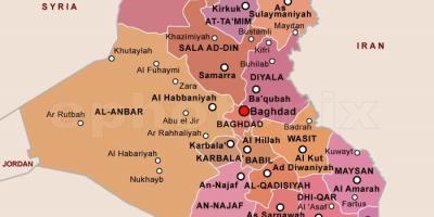 Карта На Ирак
