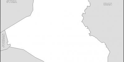 Карта на Ирак е празна